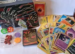 Pokemon TCG Lost Origin OPENED ETB + Accessories W/250+ Cards - Image 1