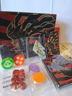 Pokemon TCG Lost Origin OPENED ETB + Accessories W/250+ Cards - Image 2