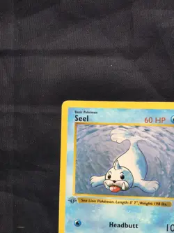 Pokemon Cards: Base Set 1st Edition Uncommon: Seel 41/102 - Image 2
