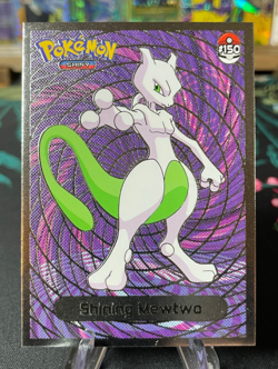 🔥SHINING MEWTWO Non-TCG 2024 SHINY POKEMON Card Kanto Peru Foil NM🔥 - Image 1