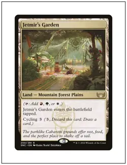 1x Jetmir's Garden, Magic the Gathering MTG NM - Image 1