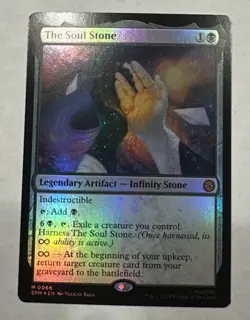 2025 Magic: The Gathering Gaming Marvel's Spider-Man Soul Stone Foil #0066 - Image 1