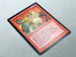 MTG - ICE AGE (BB/'95) - DWARVEN ARMORY - ZWERGISCHE WAFFENS. /RARE/NEVER PL./NM - Image 3