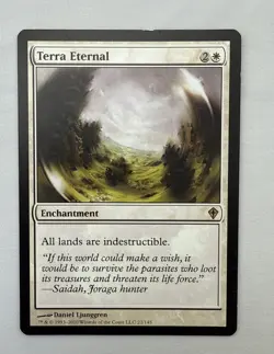 Terra Eternal x1 MTG Worldwake 1x Magic Excellent Light Play EX LP - Image 1