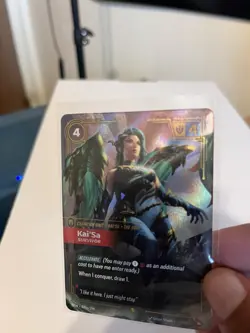 Riftbound Kai'sa Survivor Alternate Art ENGLISH 039a/298 Near Mint - Image 3