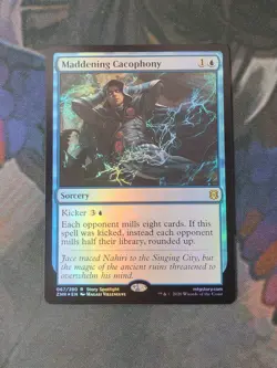 Maddening Cacophony - Foil | Zendikar Rising | % Off 2+* | NM | MTG - Image 1