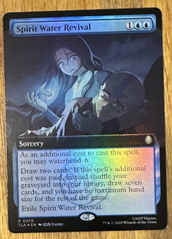 MTG Avatar: The Last Airbender, Spirit Water Revival - Extended Art Foil - Image 1