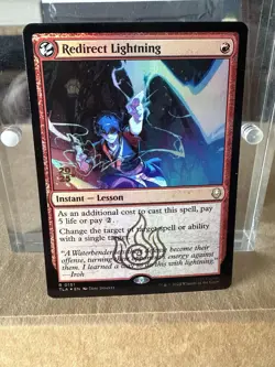 MTG Redirect Lightning Avatar Prerelease Promo Foil NM - Image 1