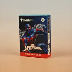 MAGIC: THE GATHERING MARVEL'S SPIDER-MAN WELCOME DECK ENG 2025 BLUE OVP SEALED - Image 1