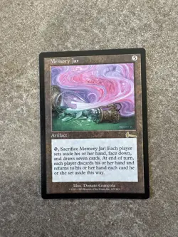 Magic The Gathering MTG Memory Jar - Urza's Legacy NM Unplayed - Image 1