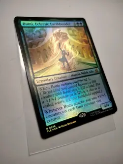 Bumi Eclectic Earthbender Foil Avatar MTG - Image 1