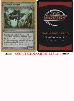 Arcbound Ravager (Aeo Paquette - 2004) World Championship HEAVILY PLD ABUGames - Image 1