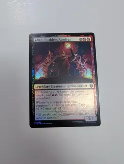 MTG - Zhao, Ruthless Admiral (Foil) - Avatar: The Last Airbender NM/M Condition - Image 1