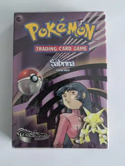 Pokemon SABRINA Theme Deck Gym Challenge New / FACTORY SEALED - Image 1