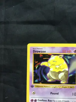 Pokemon Cards: Base Set 1st Edition Common: Drowzee 49/102 - Image 2