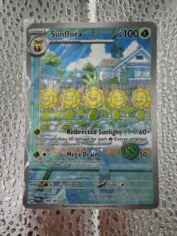 Sunflora 169/167 Twilight Masquerade Illustration Rare Pokemon TCG NM - Image 1