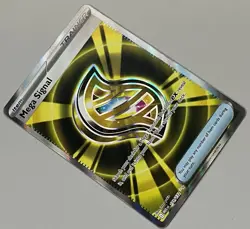 Pokemon Mega Evolution Mega Signal Item Trainer Ultra Rare HoloFoil #171/132 - Image 2