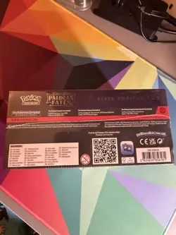 Pokemon TCG Scarlet & Violet Paldean Fates ETB Elite Trainer Box NEW Sealed - Image 2