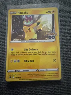 Pikachu SWSH234 Promo Pokemon Go Pokemon Karte - Image 1