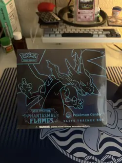 Pokemon Tcg: Pokemon Center Phantasmal Flames Elite Trainer Box ETB Exclusive ! - Image 1