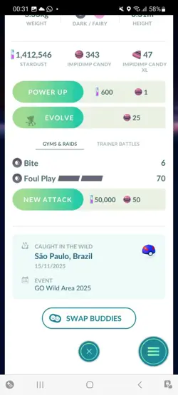 Pokemon Go Shiny Impidimp - Image 2