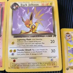 Pokemon TCG -DARK FLAREON-DARK JOLTEON-FLAREON-VAPOREON-JOLTEON - Image 3