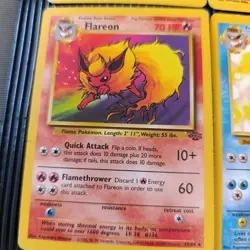 Pokemon TCG -DARK FLAREON-DARK JOLTEON-FLAREON-VAPOREON-JOLTEON - Image 5