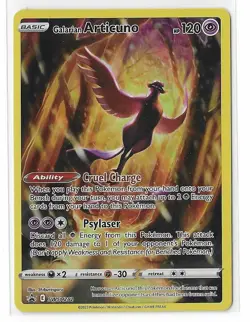 Pokemon TCG Galarian Articuno SWSH282 Holo Rare Black Star Promo NM - Image 1