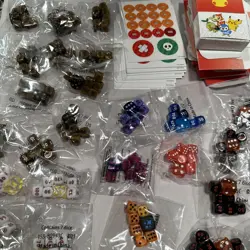 Pokemon Accessories Dices Counter Damage Vstar Deck Boxes Bulk Lot - Image 2