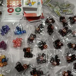 Pokemon Accessories Dices Counter Damage Vstar Deck Boxes Bulk Lot - Image 3