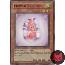Yugioh Chrysalis Chicky TAEV-EN008 Common 1st Edition LP - Image 1