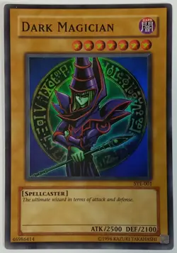 YU-GI-OH! - Dark Magician SYE-001 Holo Vintage 1996 - Image 1