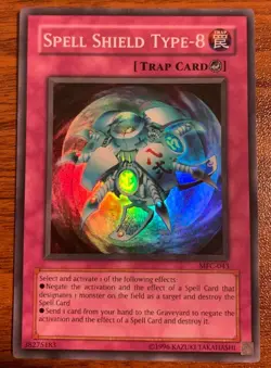 Yu Gi Oh Holo/Foil Spell Shield Type-8 #MFC-043 - Image 1