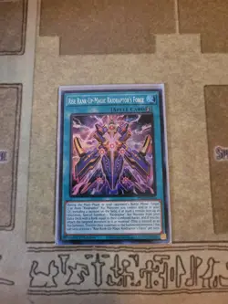 YUGIOH RISE RANK-UP-MAGIC RAIDRAPTORS FORCE PHNI-EN056 SUPER 1ST ED NM - Image 1