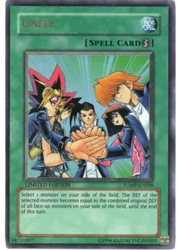 YuGiOh: Shonen Jump Magazine Promos: Unity: Lightly Played Condition - Image 1
