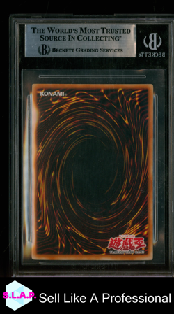 BLUE EYES WHITE DRAGON YUGIOH LOB-001 2002 1ST ED LEG/BLUE EYES UR EN BGS 7.5 - Image 2