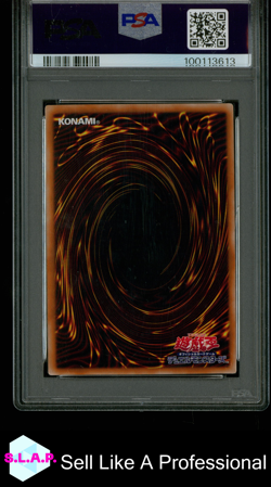 DARK MAGICIAN YUGIOH 20AP-JP101 2017 20TH ANNI PACK 2ND WAVE GHOST RARE JP PSA 9 - Image 2