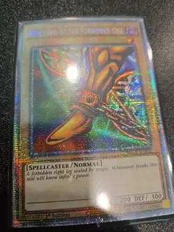 Yugioh Right Leg of the Forbidden One BLCR-EN102 Starlight Rare 1st Ed NM - Image 1