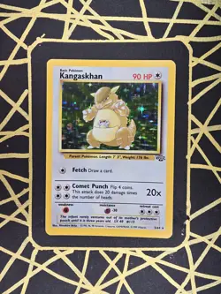 ?? Kangaskhan 5/64 ?? Original Holo Rare Jungle Set Pokemon Card WOTC TCG 1999 - Image 1