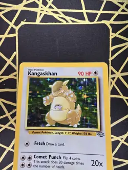 ?? Kangaskhan 5/64 ?? Original Holo Rare Jungle Set Pokemon Card WOTC TCG 1999 - Image 4