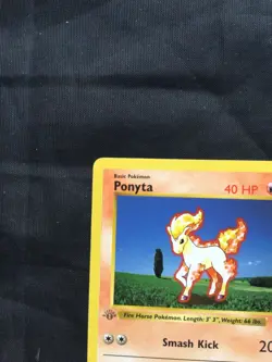 Pokemon Cards: Base Set 1st Edition Common: Ponyta 60/102 - Image 2