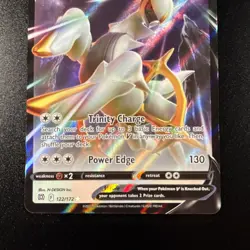 Arceus V 122/172 Swsh09: Brilliant Stars Holo Full Art Pokemon Card Near Mint NM - Image 3