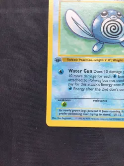 Pokemon Cards: Base Set 1st Edition Common: Poliwag 59/102 - Image 5