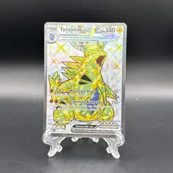 Pokemon TCG Tyranitar EX 211/197 Obsidian Flames Full Art Ultra Rare Holo Card - Image 1