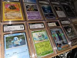 Pokemon TCG CGC Graded Card Lot , 10 Slabs Total - Image 3