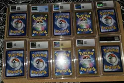 Pokemon TCG CGC Graded Card Lot , 10 Slabs Total - Image 4