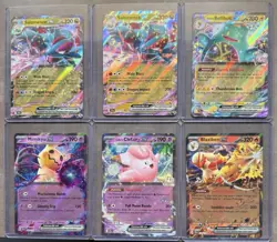 Pokemon Journey Together Ex Double Rare Card Lot - Freshly Pulled From Packs - Image 1