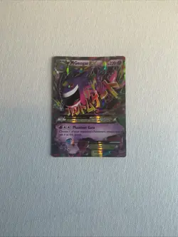 Pokemon TCG Mega-Gengar-EX Phantom Forces Holo Rare Card 35/119 - Image 1