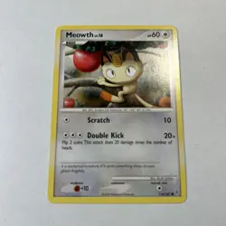 Pokemon TCG Card 2009 Supreme Victors - Meowth 114/147 NM - Image 1