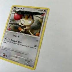 Pokemon TCG Card 2009 Supreme Victors - Meowth 114/147 NM - Image 5